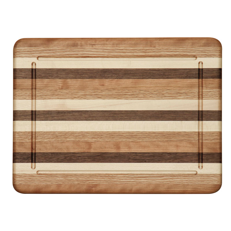 Cutting Board with Grooves