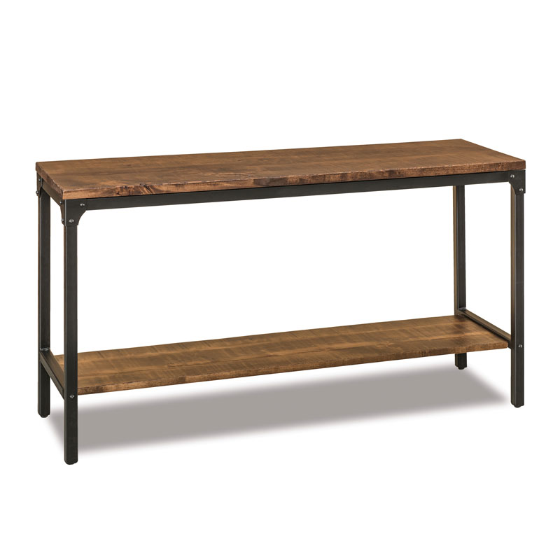 Houston Sofa Table Steel/Wood