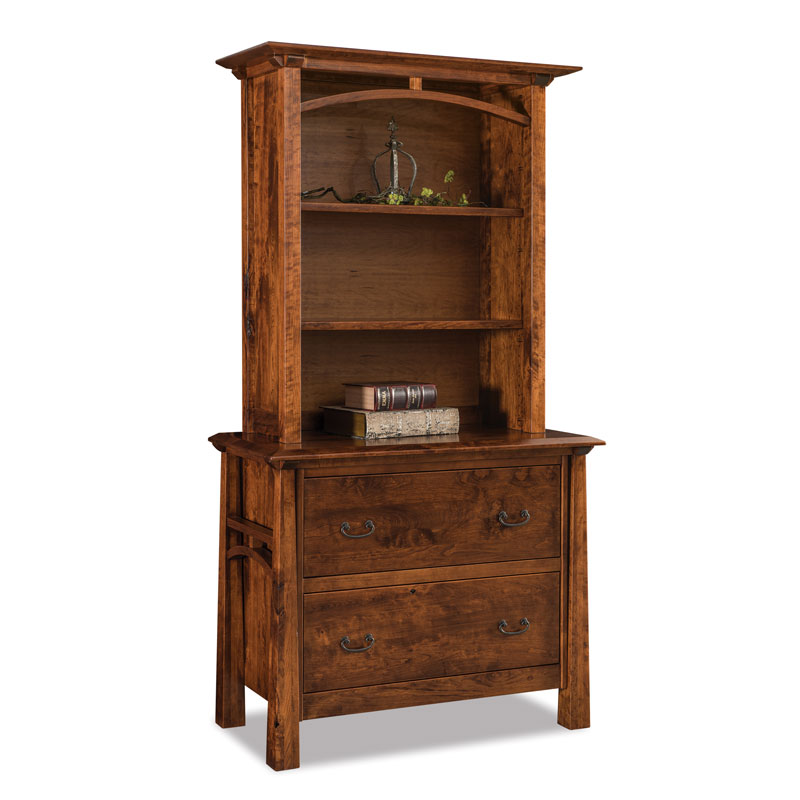 Artesa Lateral File Cabinet w-Bookcase
