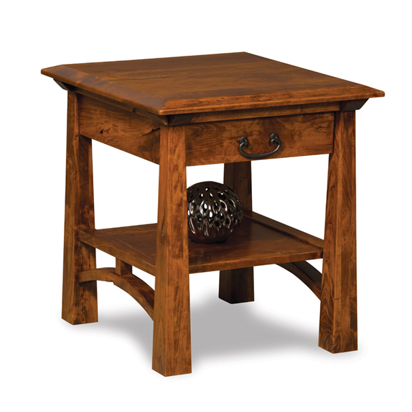 Artesa End Table with Drawer