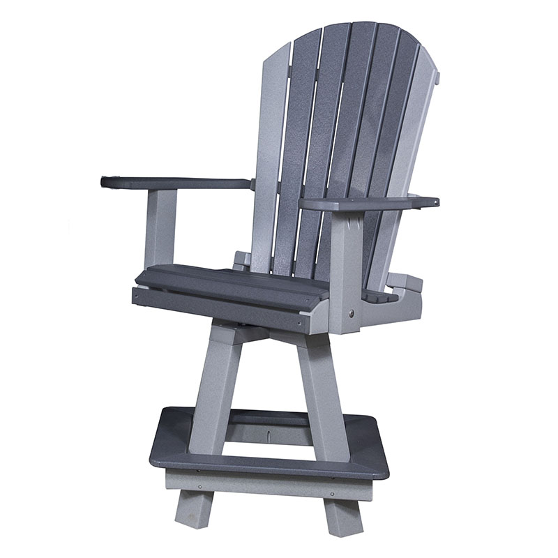Adirondack Swivel Bar Chair - 30"H Seat