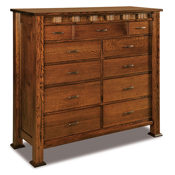 Sequoyah 11 Drawer Double Chest