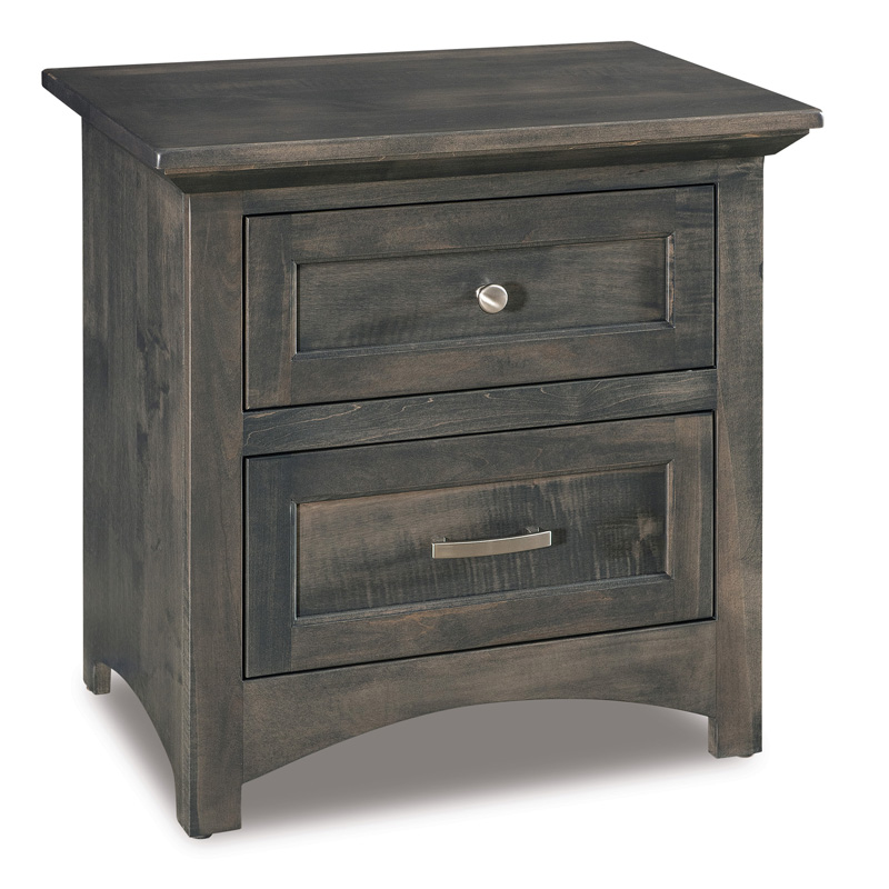 Lincoln 2 Drawer Nightstand 26.5"W