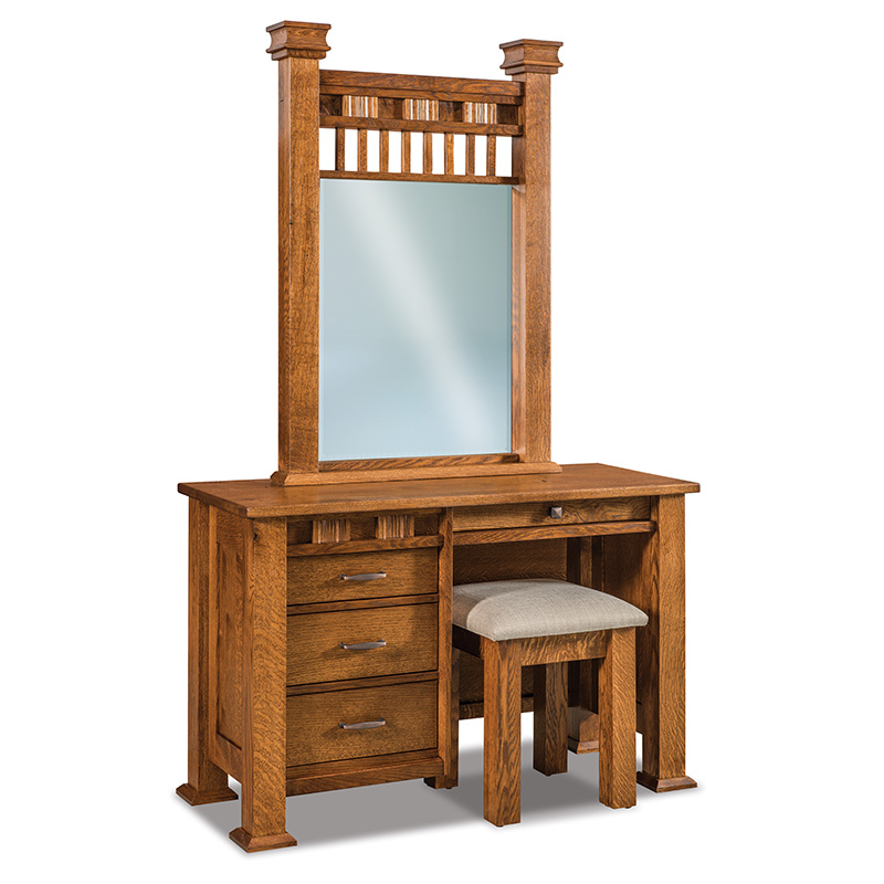 Sequoyah Vanity Dresser with Bench