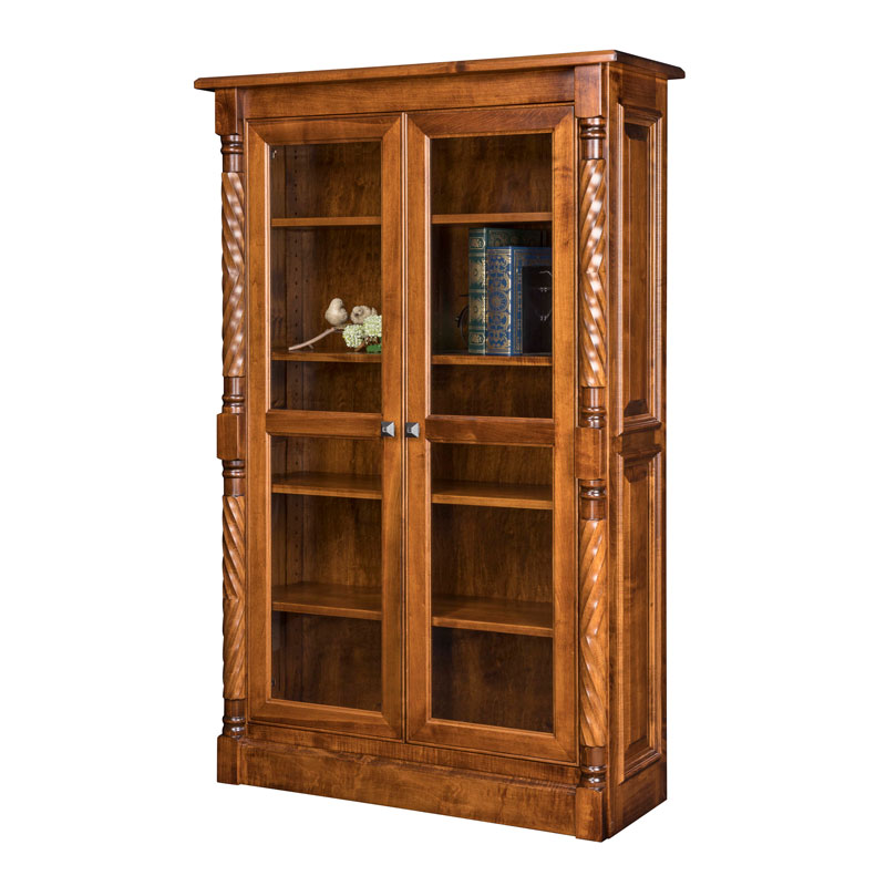 Kincaid Bookcase w-Full Length Doors