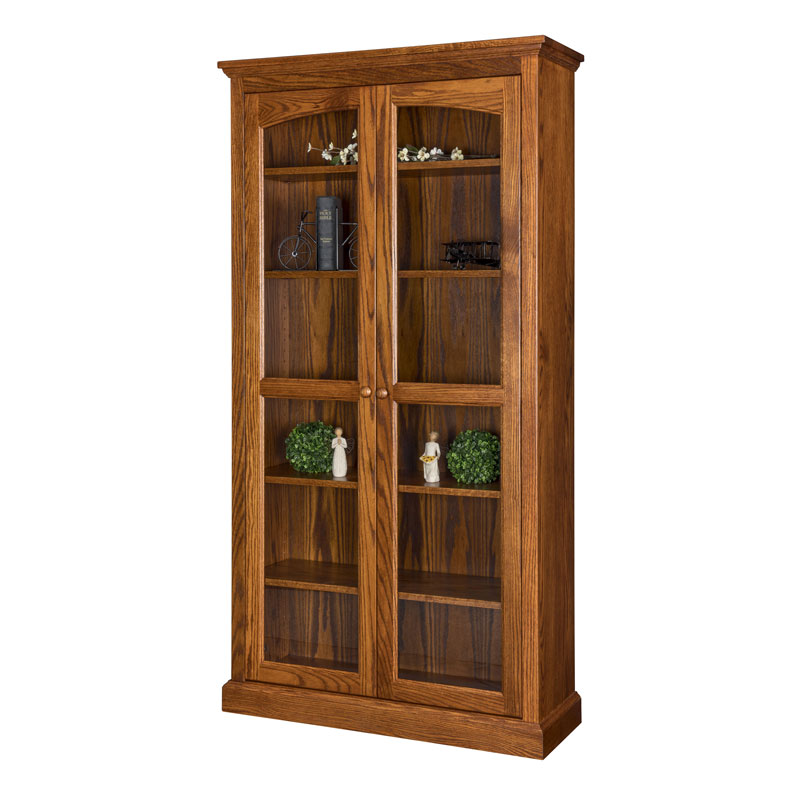 Siloam Bookcase w-Full Length Doors
