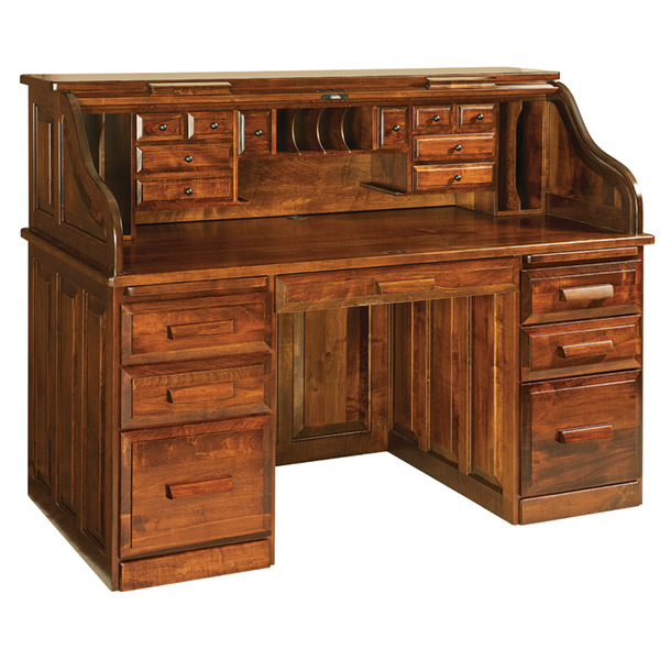 Traditional Classic Rolltop Desk