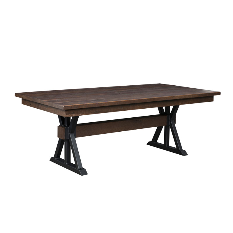 Boswell Dining Table - Solid Top