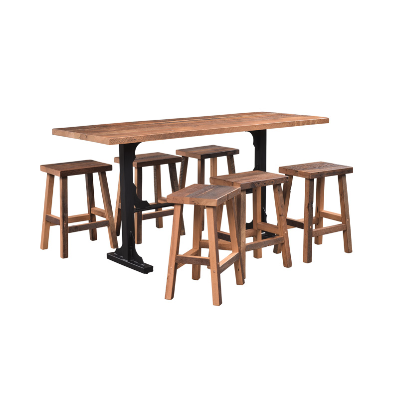 Bremen Bar Table - Solid Top