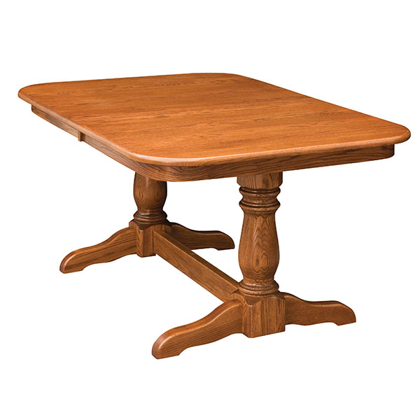 Pennsylvania Double Pedestal Table