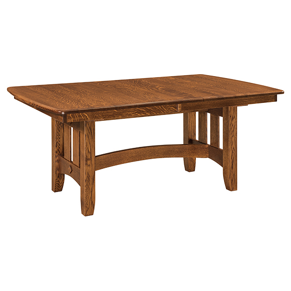 Garfield Trestle Dining Table - Quick Ship