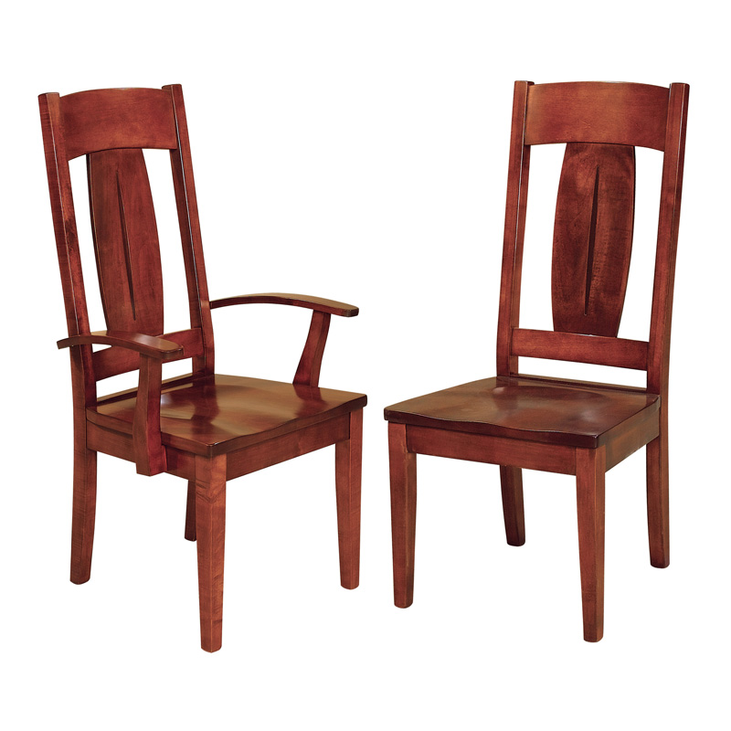 Amish Archer Dining Chairs | Amish Furniture | Shipshewana Furniture Co.