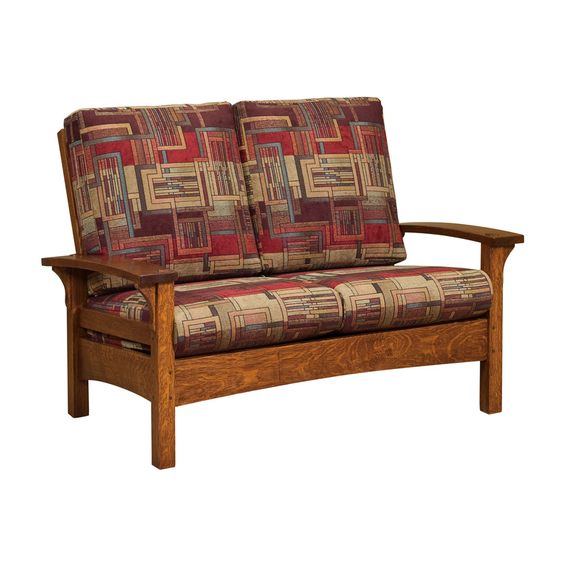 Amish Durango Loveseat | Amish Furniture | Shipshewana Furniture Co.