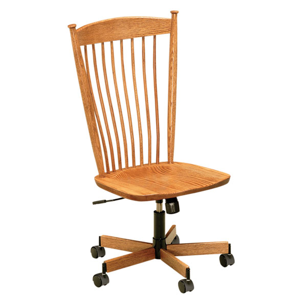 Amish Estonia Desk Chair | Amish Furniture | Shipshewana Furniture Co.