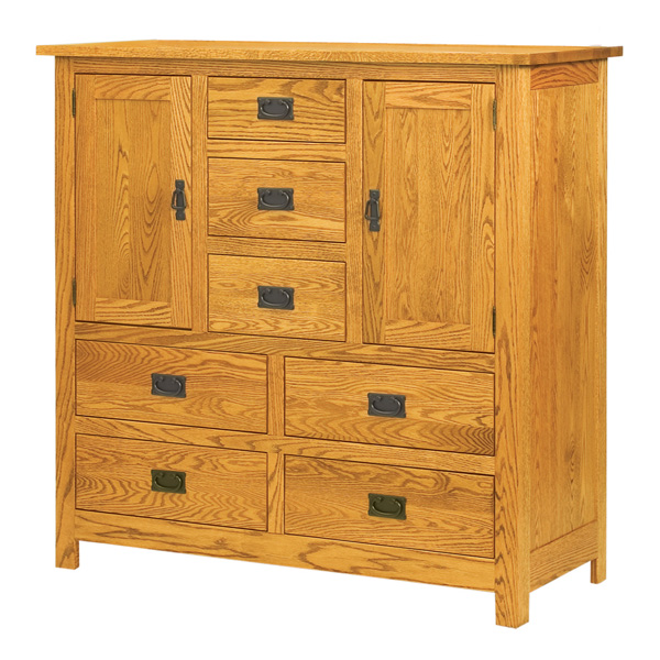 Amish Flush Mission His & Hers Chest | Amish Furniture | Shipshewana Furniture Co.