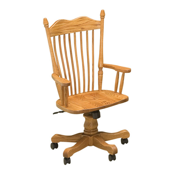 Amish Helena Desk Chair | Amish Furniture | Shipshewana Furniture Co.