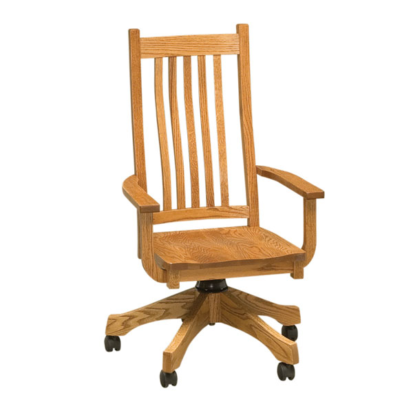Mission Desk Chair | Amish Furniture, Amish Furniture ...