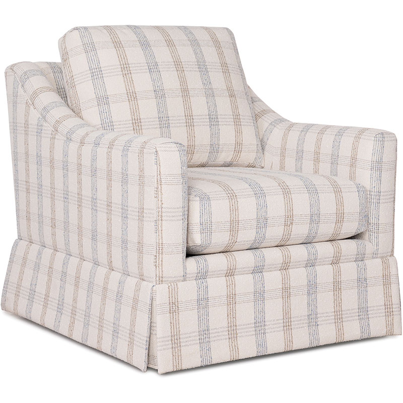 260 Swivel Chair / Ottoman - Fabric