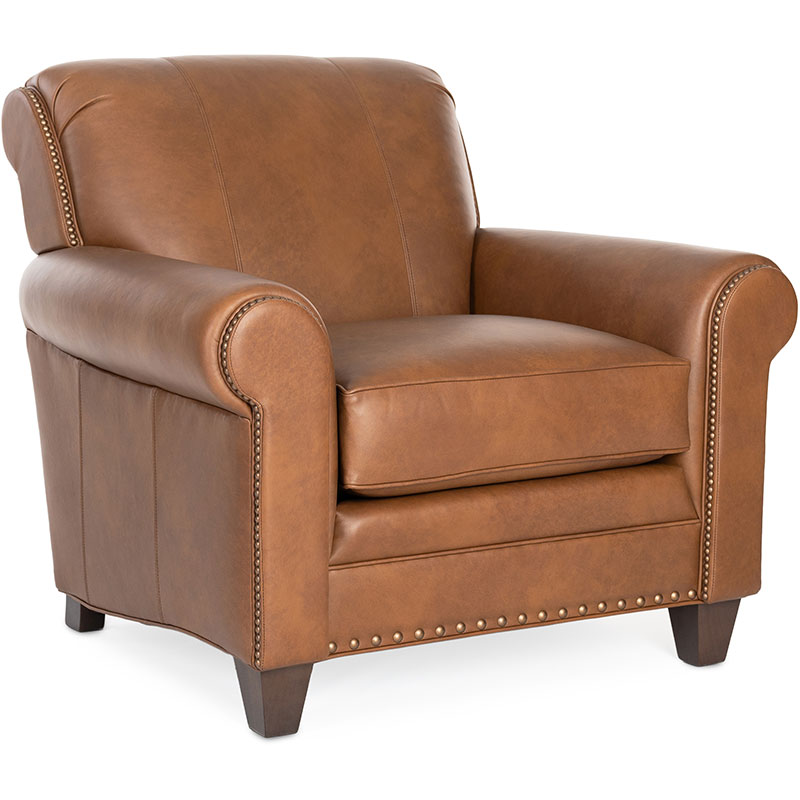 269 Chair / Ottoman - Leather
