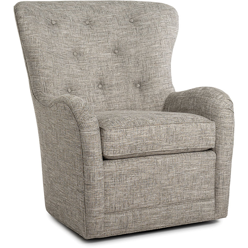 502 Swivel Chair / Ottoman - Fabric