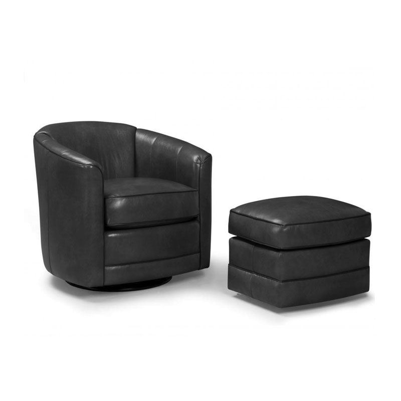 506 Swivel Chair - Leather