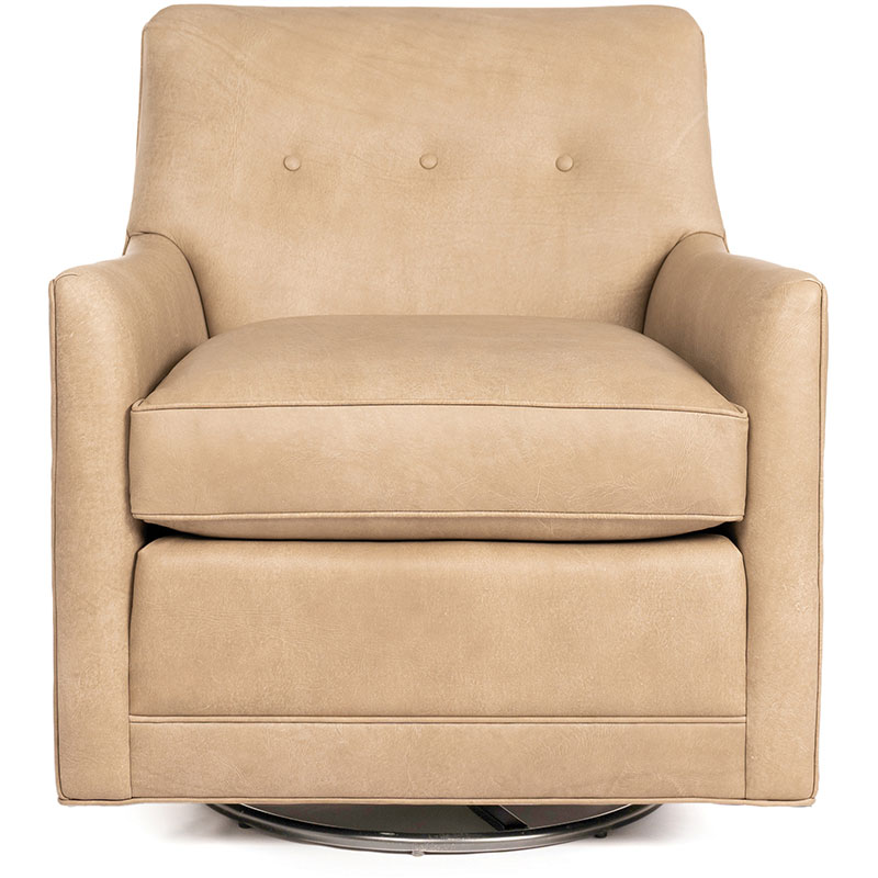 510 Swivel Glider Chair / Ottoman - Leather