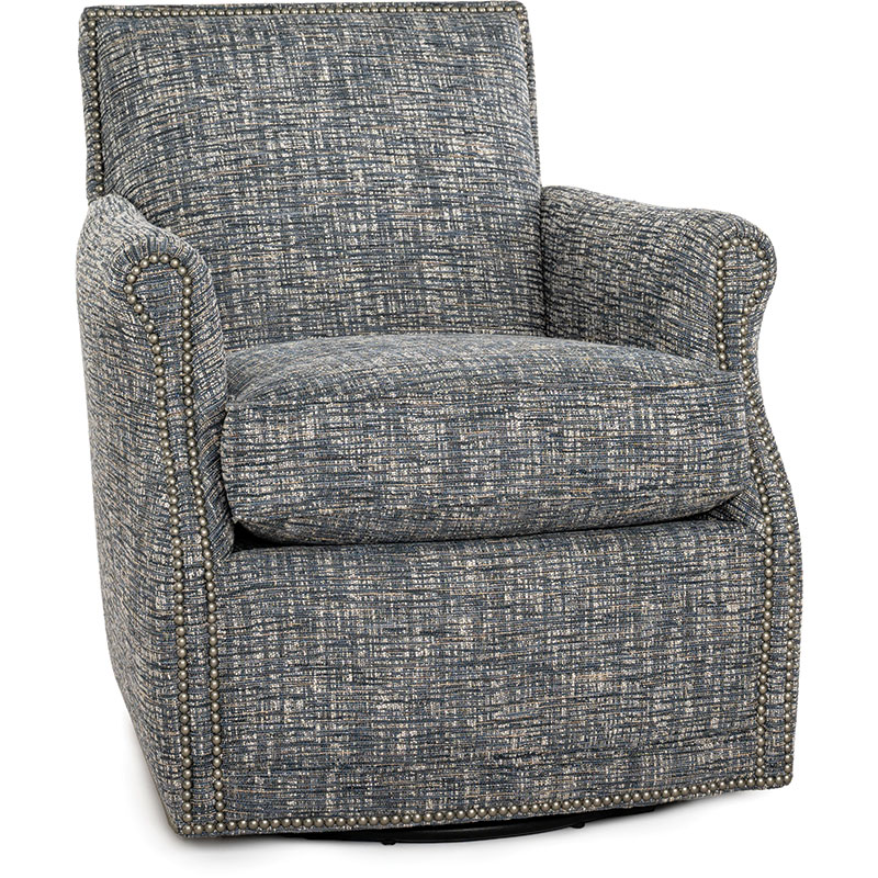 517 Swivel Chair / Ottoman - Fabric