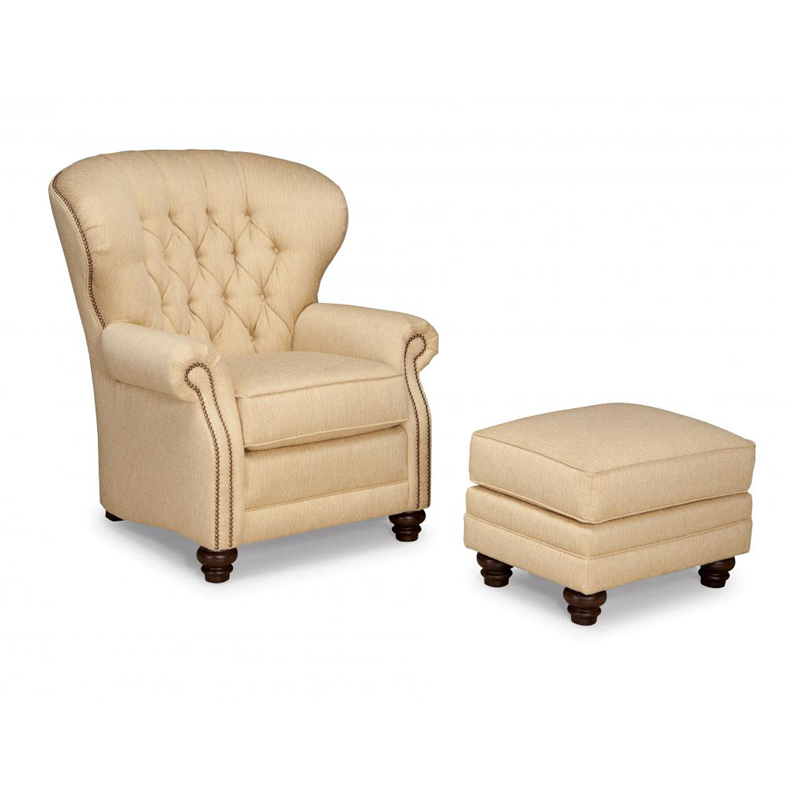 522 Chair / Ottoman - Fabric