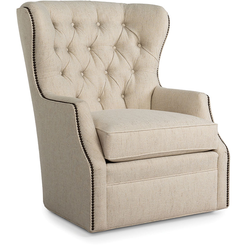 527 Swivel Chair / Ottoman - Fabric