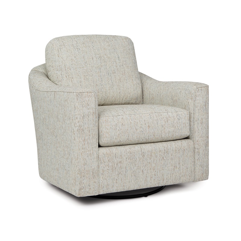 558 Fabric Swivel Glider Chair / Ottoman