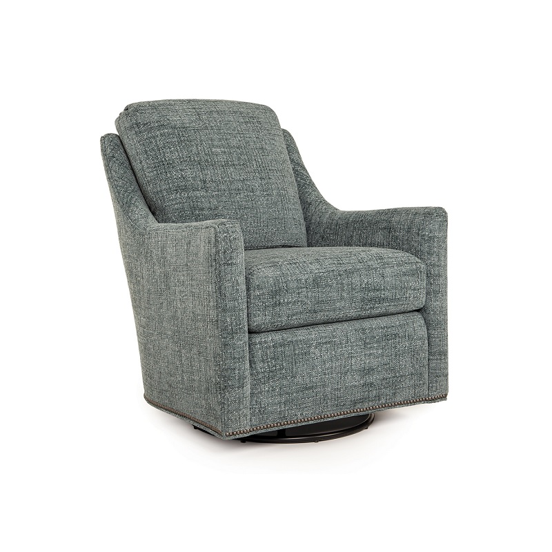 560 Fabric Swivel Glider Chair / Ottoman
