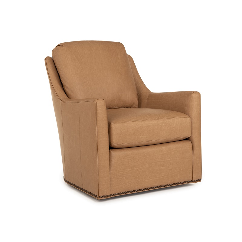 560 Leather Swivel Chair / Ottoman