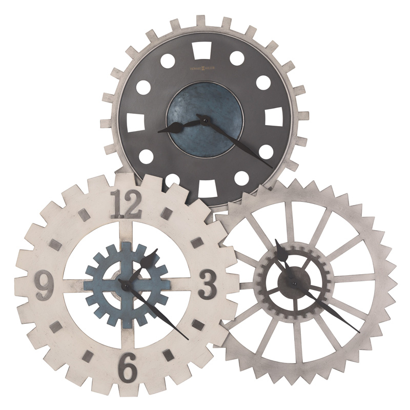 625-725 Cogwheel Gallery Wall Clock  