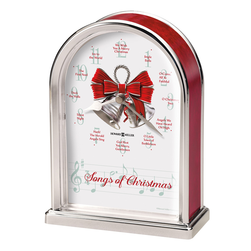 645-820 Songs Of Christmas Table Clock