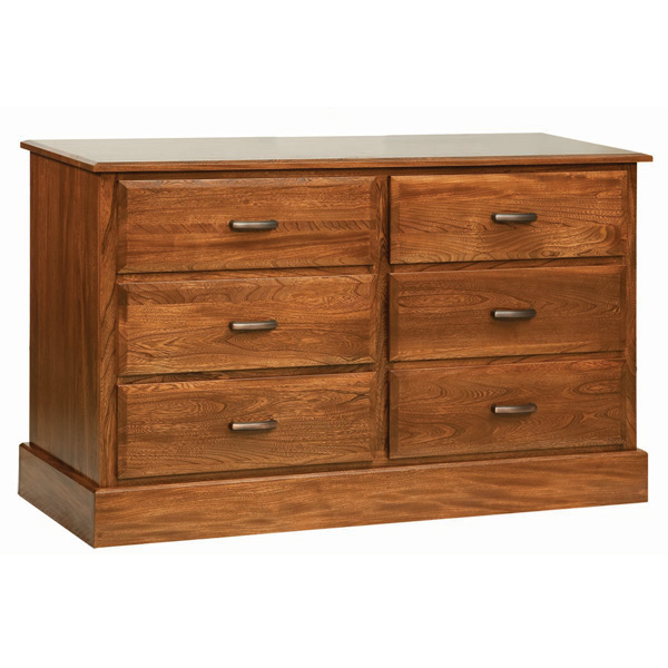 6 Drawer Reversible Dresser