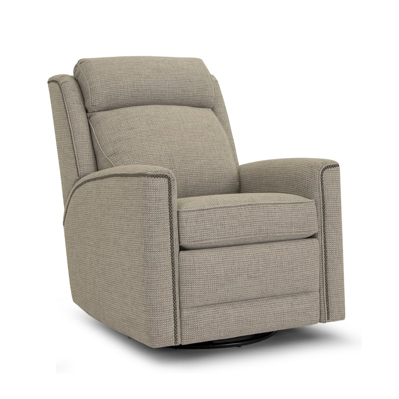 736 Motorized Swivel Glider Recliner - Fabric