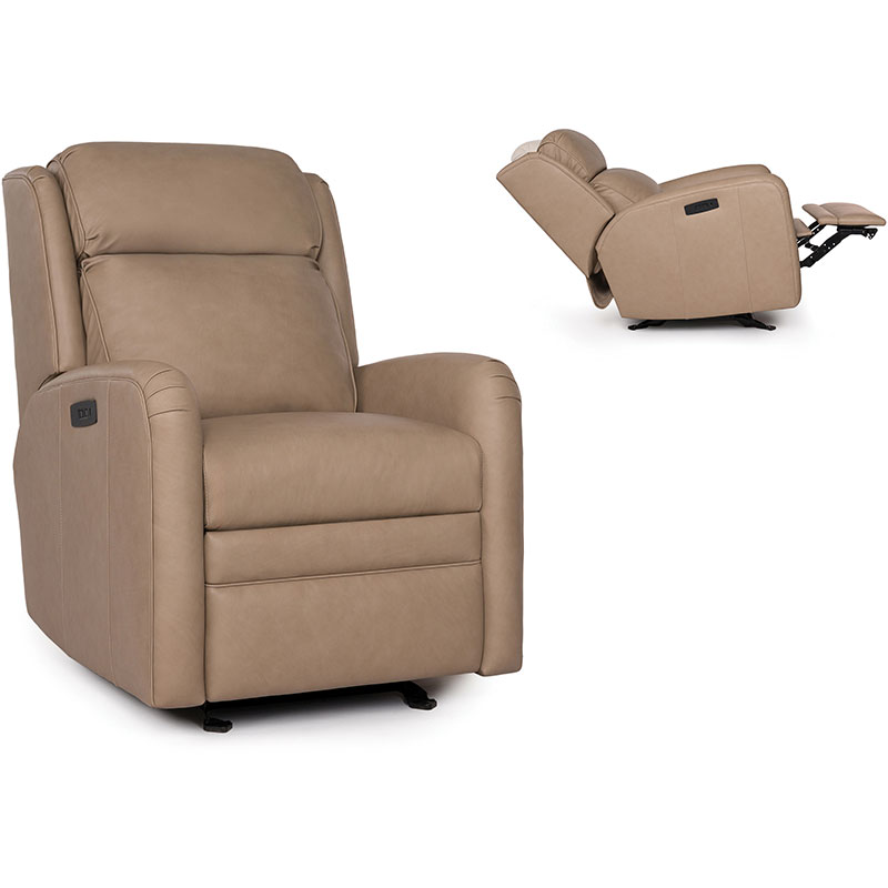 756 Motorized Glider Recliner - Leather