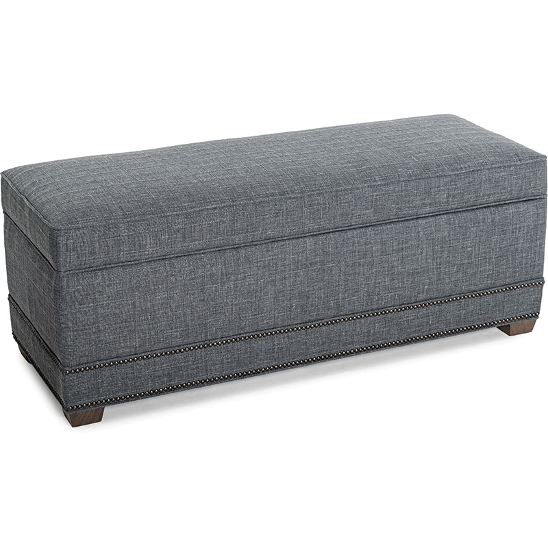885 Storage Ottoman - Fabric