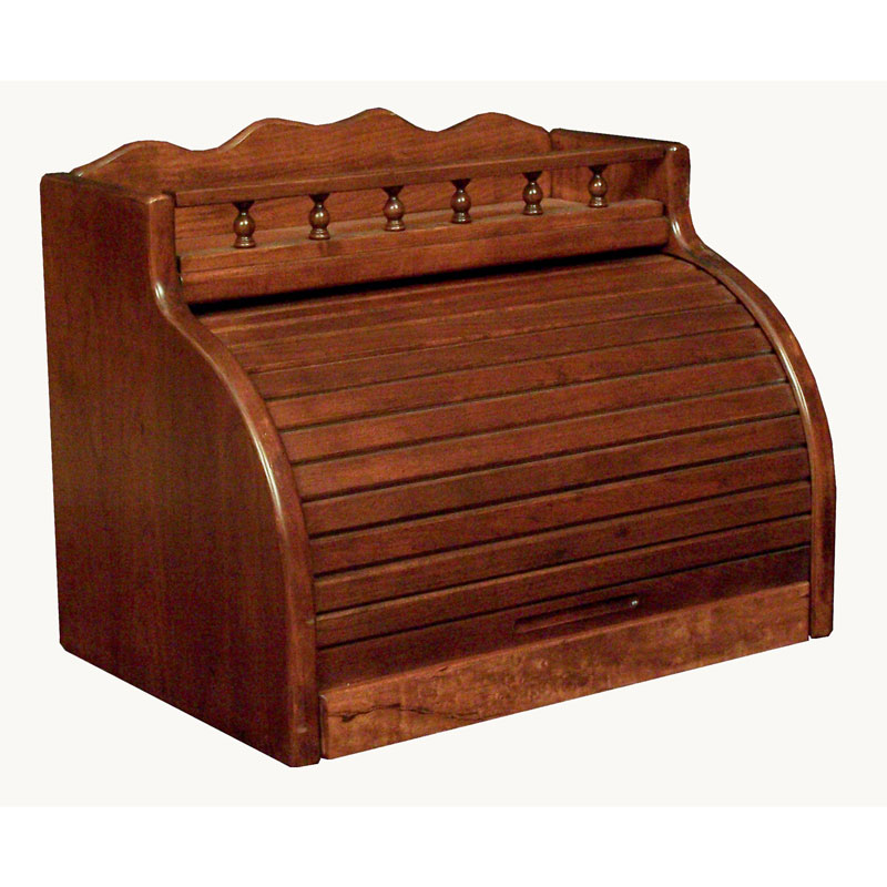Breadbox - Roll Top w/ rail
