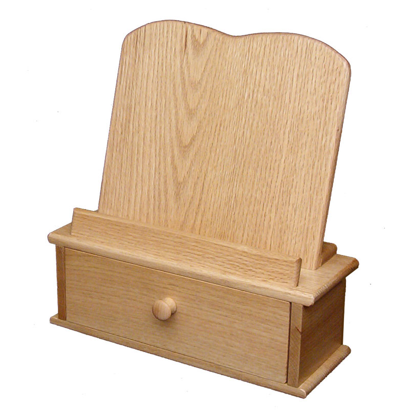 Cookbook Holder w/ Drawer