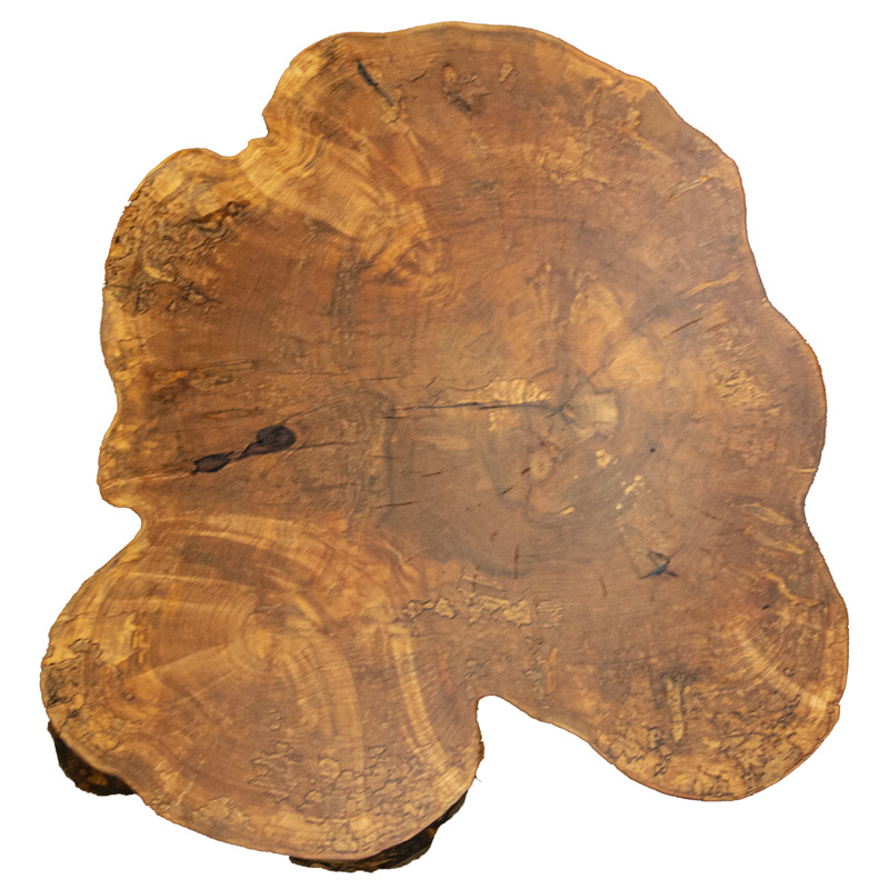 Live Edge End Table - Spalted Maple