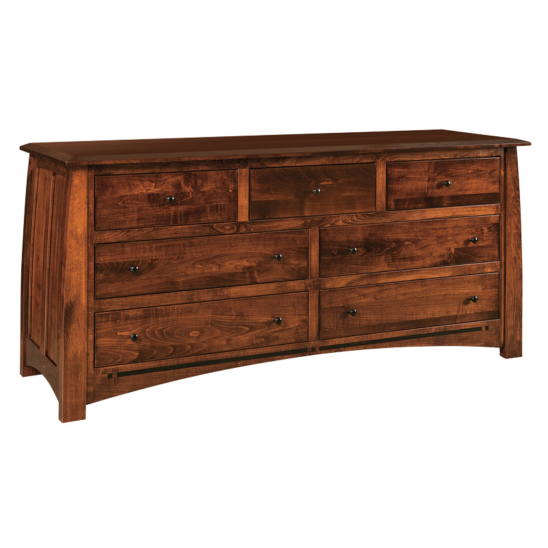 Boulder Creek 7 Drawer Dresser 73"