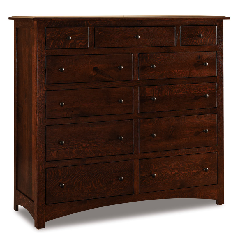 Finland 11 Drawer Double Chest