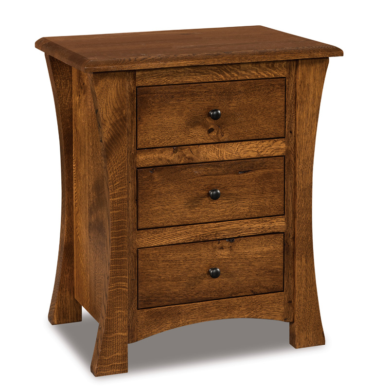 Matison 3 Drawer Nightstand Narrow 24\"W