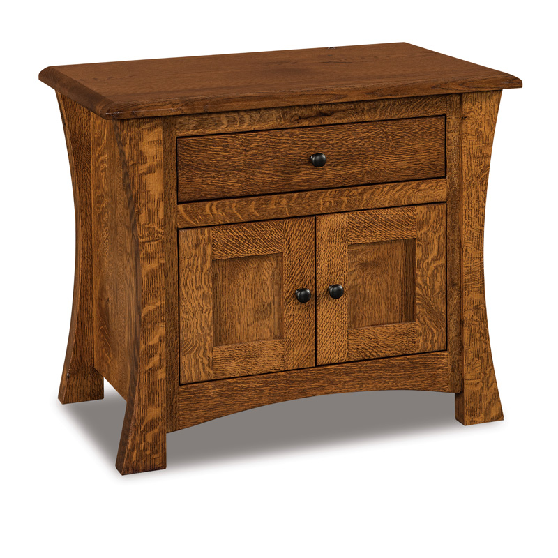 Matison 1 Drawer, 2 Door Nightstand 25\"H