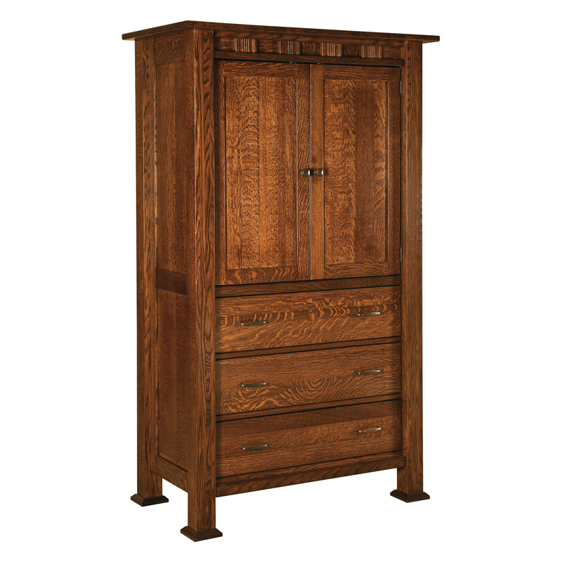 Sequoyah 3 Drawer Armoire