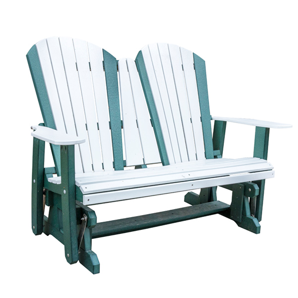 Adirondack Loveseat Glider 50" Seat Shipshewana Furniture Co.