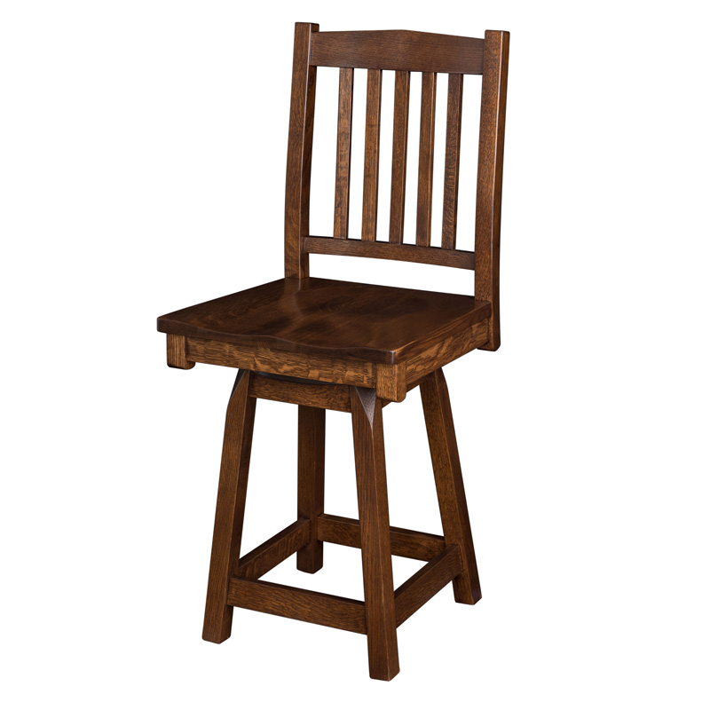 Mission Artisan Swivel Barstool