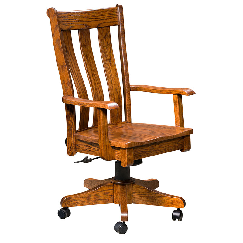 Cayman Desk Arm Chair w/ Gas Lift