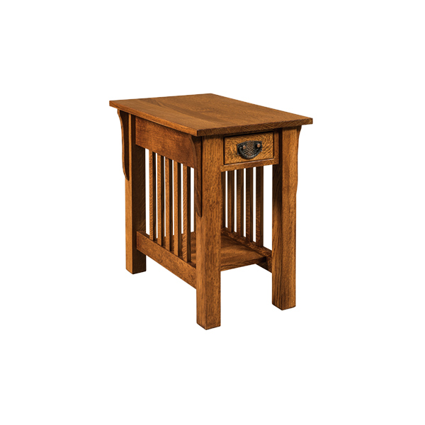 Mission End Table 16"W